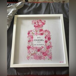 Chanel No. 5 Picture with Frame- Oliver Gal Artist Co